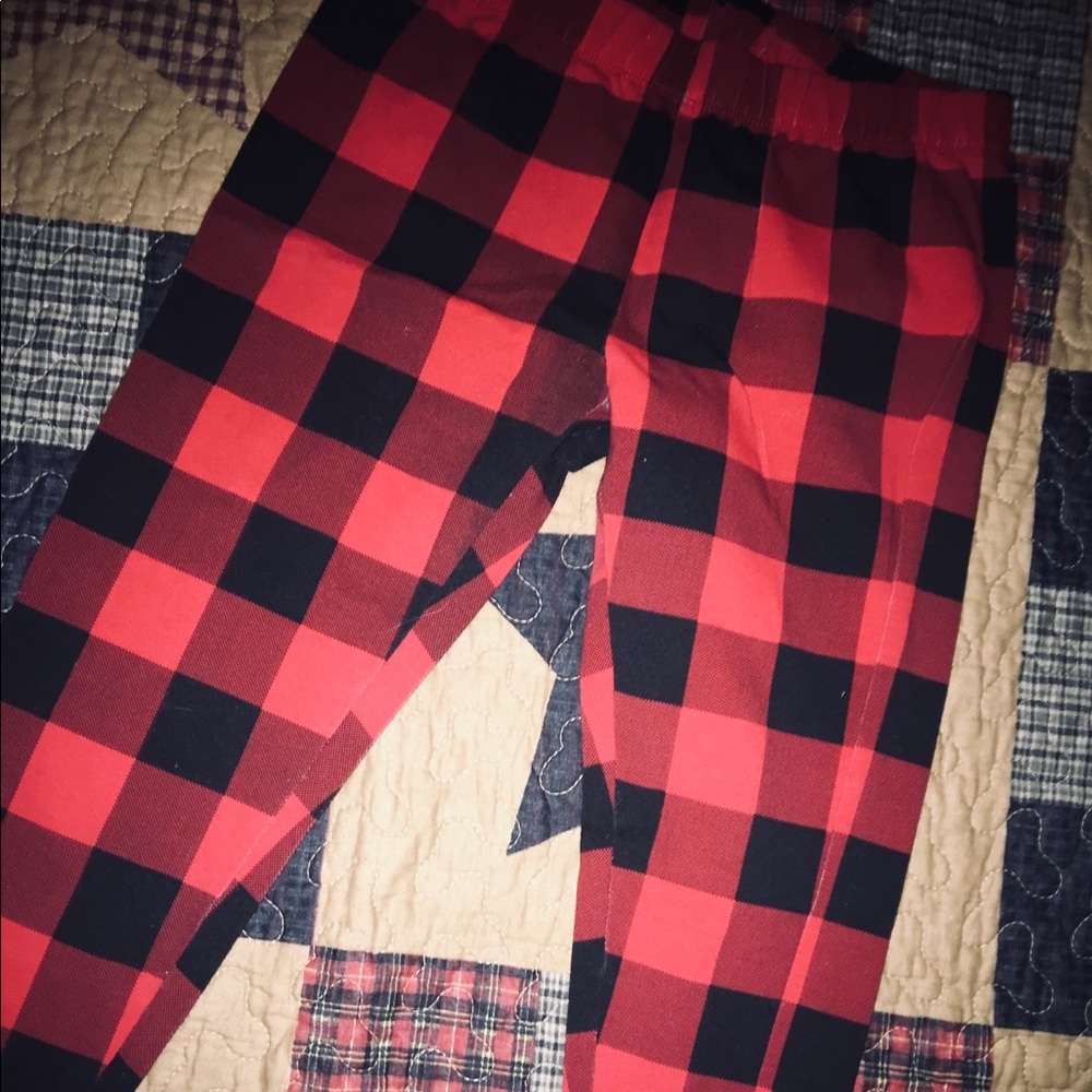 Women’s Plaid Leggings Size Small